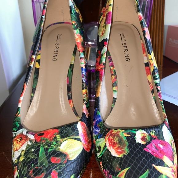 🌷Call It Spring - Floral Pumps - Picture 4 of 8